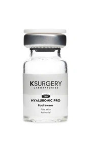 Hyaluronic Pro Face Active vials Hydrawave Sterylne ampułki
